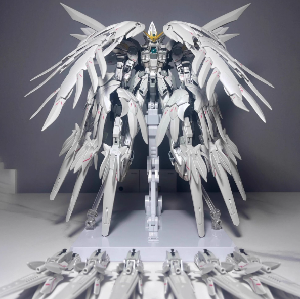 Daban 8827 MG 1/100 XXXG-00YSW Wing Gundam Snow White Prelude [Metal Frame Ver.]