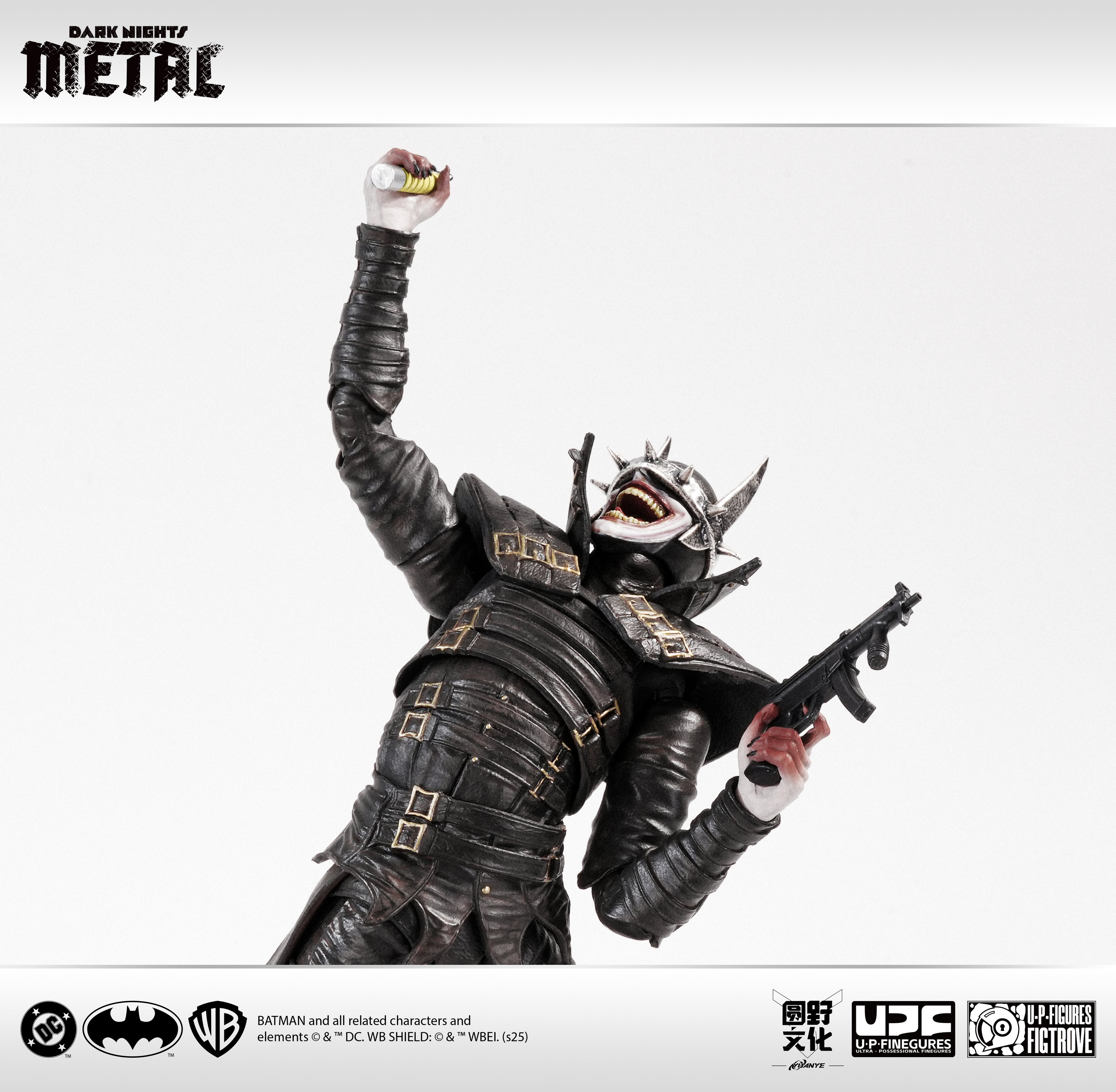 U-P-Finegures (LPZZ) Dark Nights: Metal/ The Batman Who Laughs- 1/12 Action Figure
