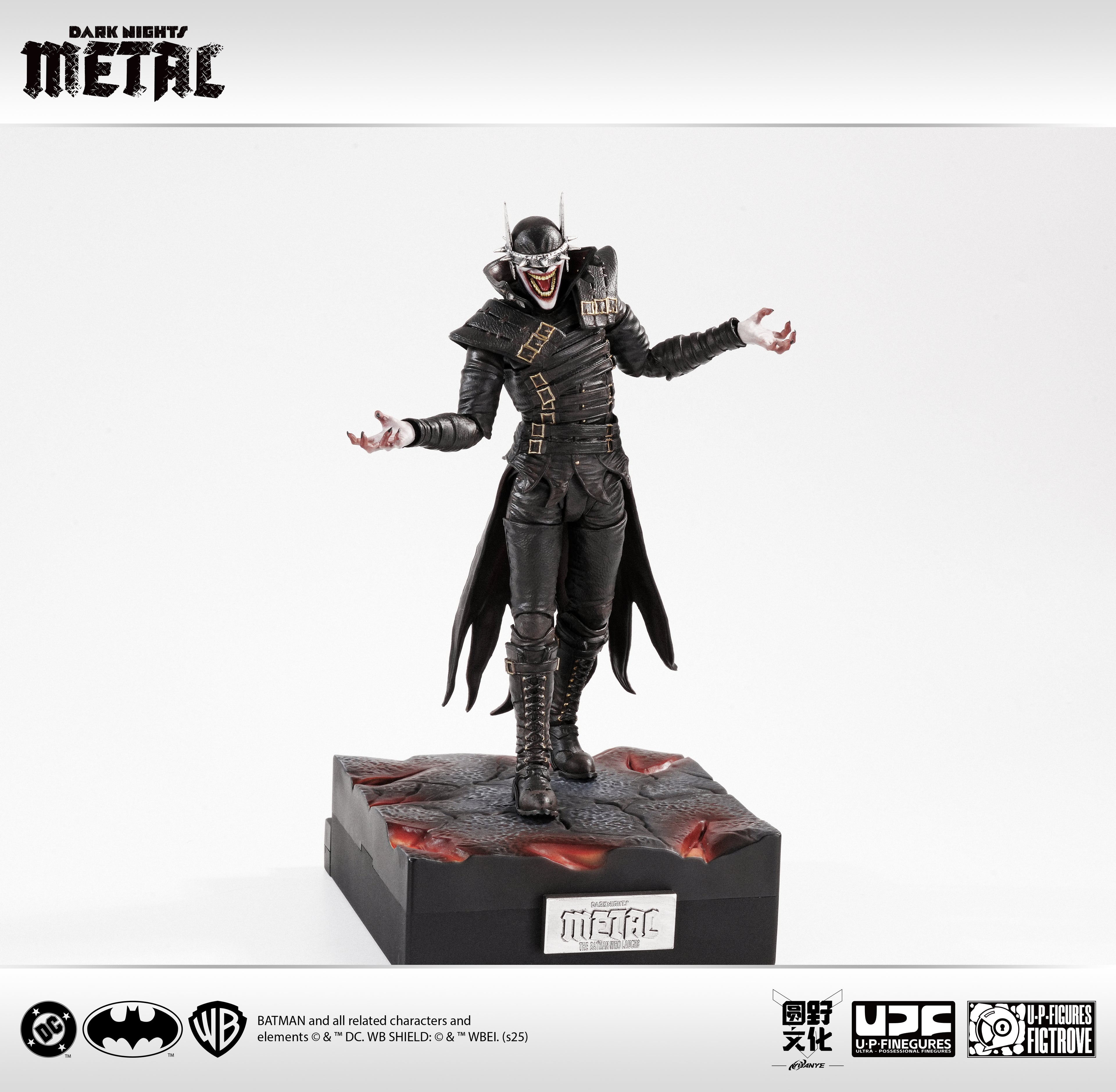 U-P-Finegures (LPZZ) Dark Nights: Metal/ The Batman Who Laughs- 1/12 Action Figure