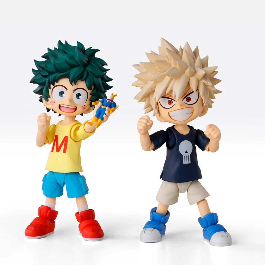 S.H.Figuarts -My Hero Academia-IZUKU MIDORIYA＆ KATSUKI BAKUGO-Childhood Set-(Pre-Order)