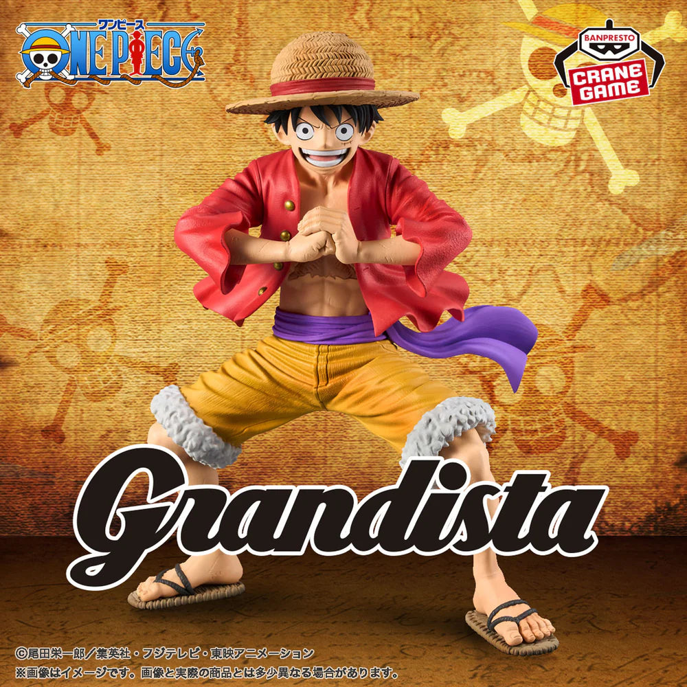 One Piece Monkey D Luffy Grandista Figure