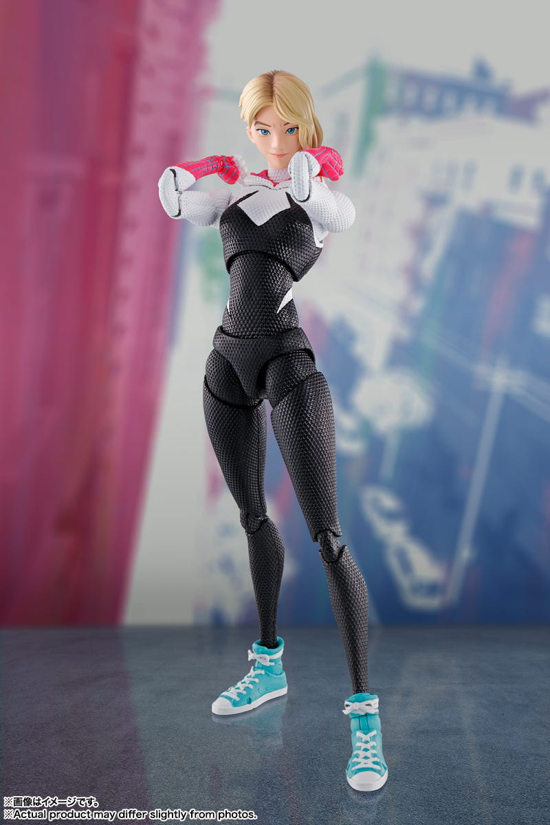 S.H.Figuarts-Spider-Gwen (SPIDER-MAN: ACROSS THE SPIDER-VERSE)-(Pre-Order)(Reissue)