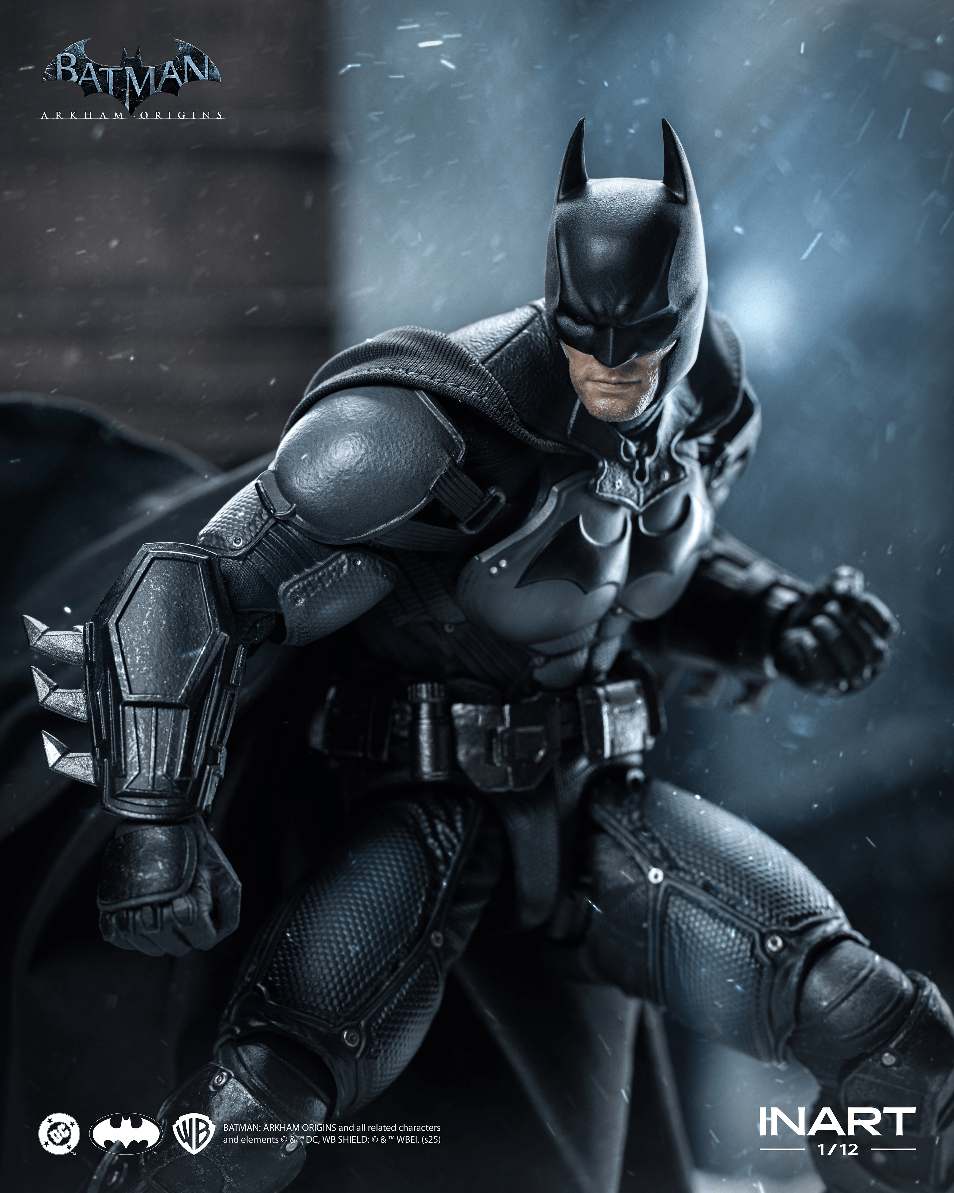 INART – Batman (Batman: Arkham Origins) 1/12 Action Figure (Pre-Order)