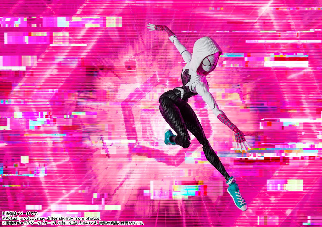 S.H.Figuarts-Spider-Gwen (SPIDER-MAN: ACROSS THE SPIDER-VERSE)-(Pre-Order)(Reissue)