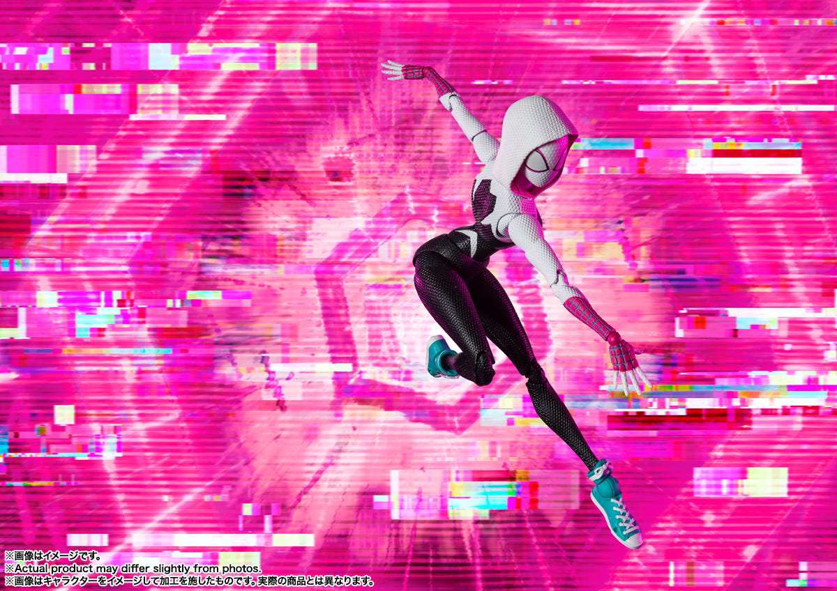 S.H.Figuarts-Spider-Gwen (SPIDER-MAN: ACROSS THE SPIDER-VERSE)-(Pre-Order)(Reissue)