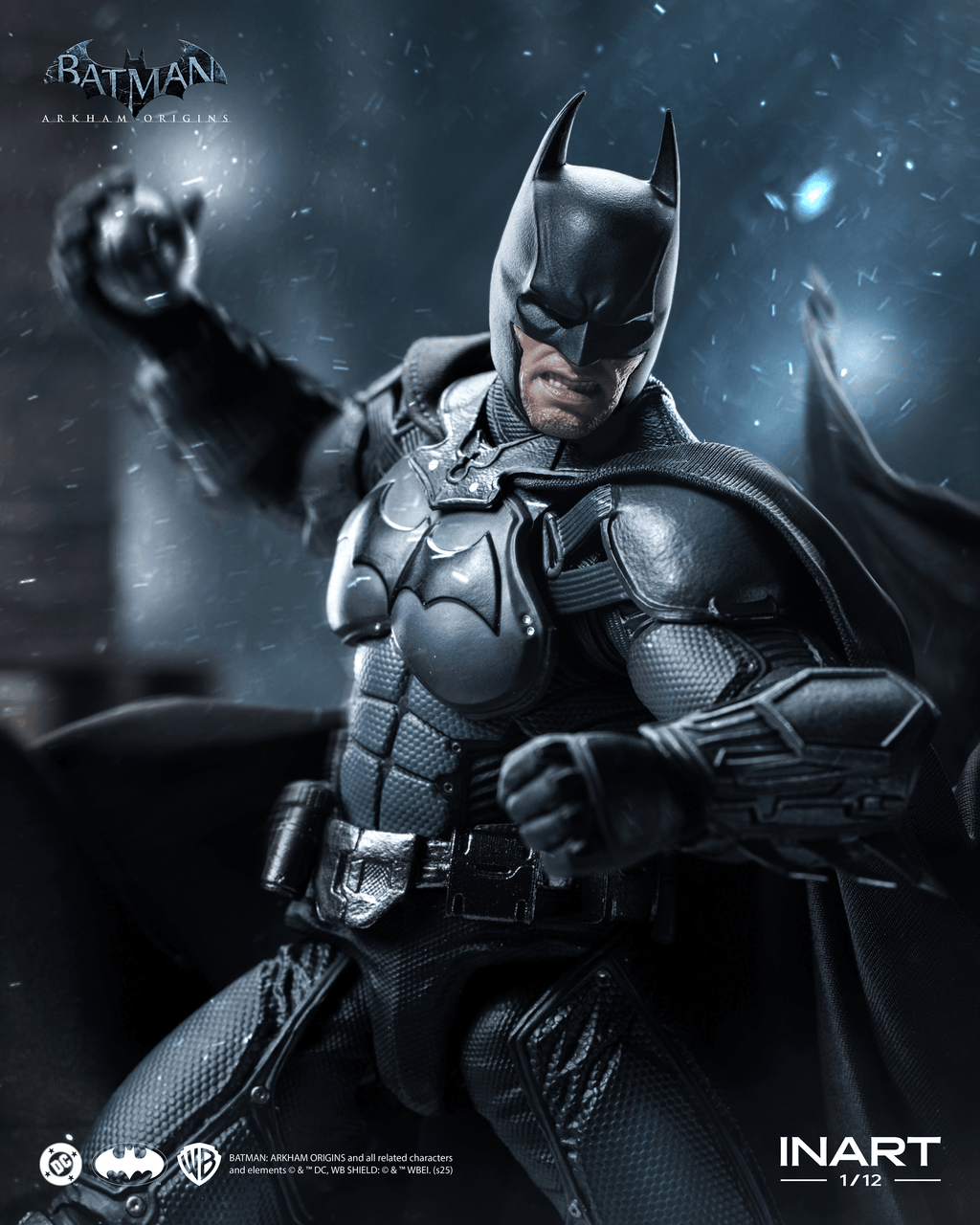 INART – Batman (Batman: Arkham Origins) 1/12 Action Figure (Pre-Order)