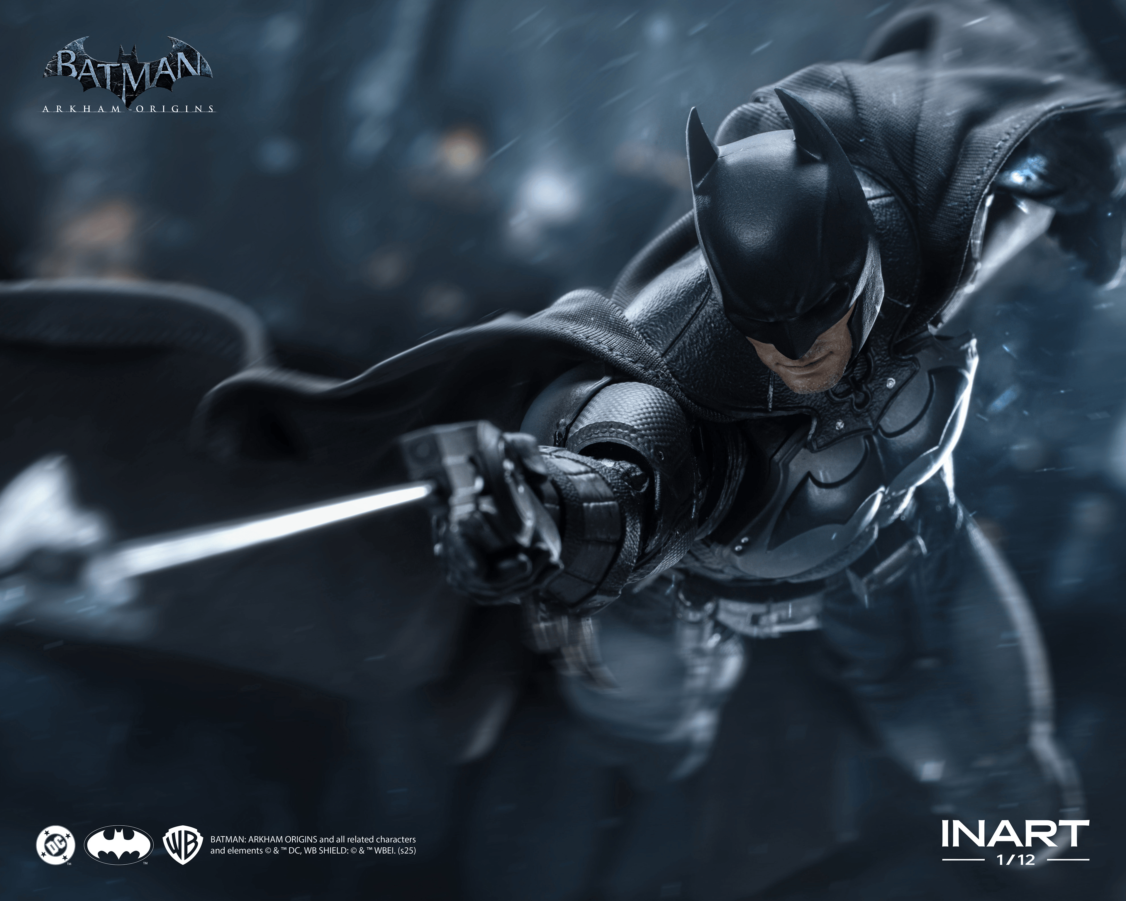INART – Batman (Batman: Arkham Origins) 1/12 Action Figure (Pre-Order)