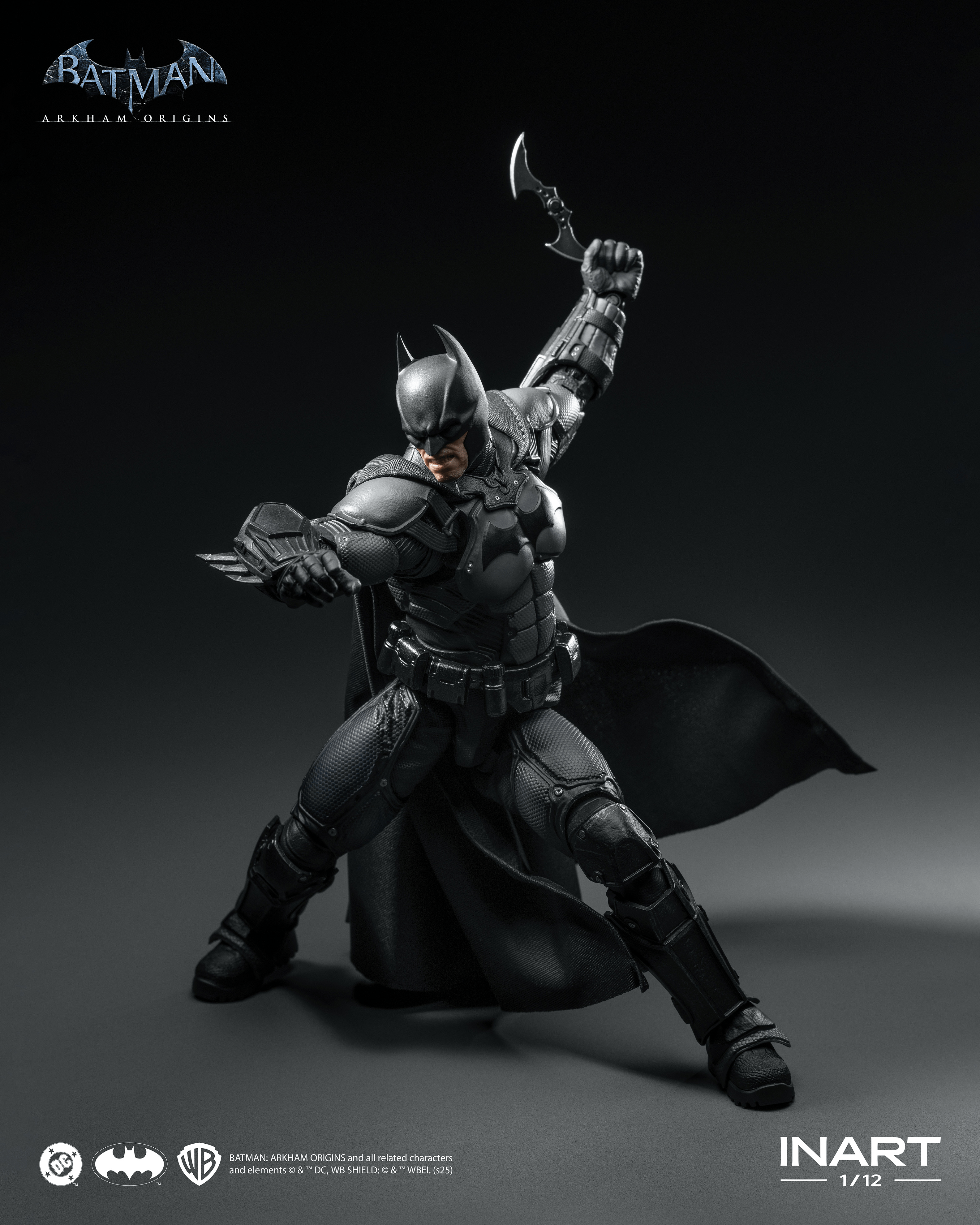 INART – Batman (Batman: Arkham Origins) 1/12 Action Figure (Pre-Order)