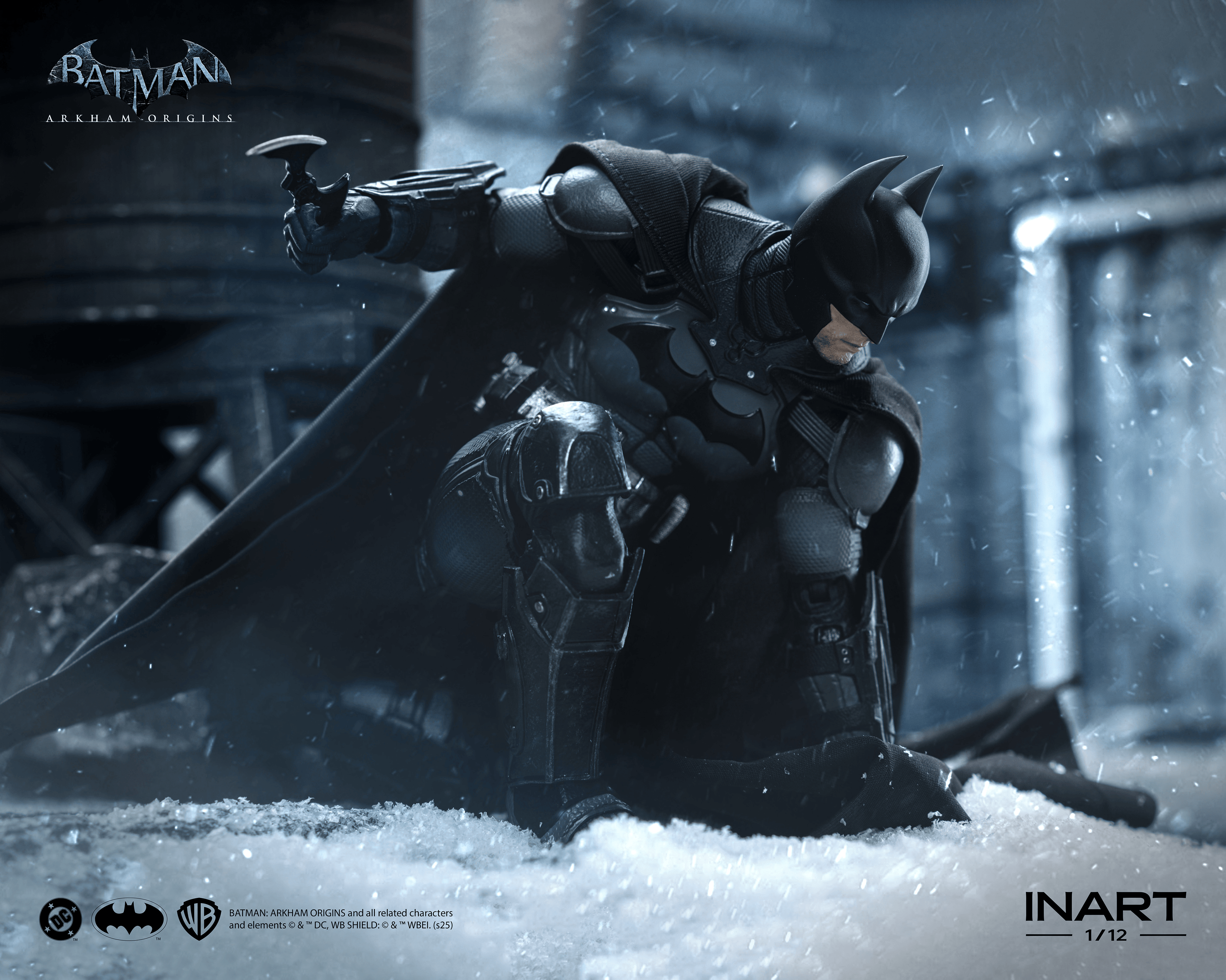 INART – Batman (Batman: Arkham Origins) 1/12 Action Figure (Pre-Order)