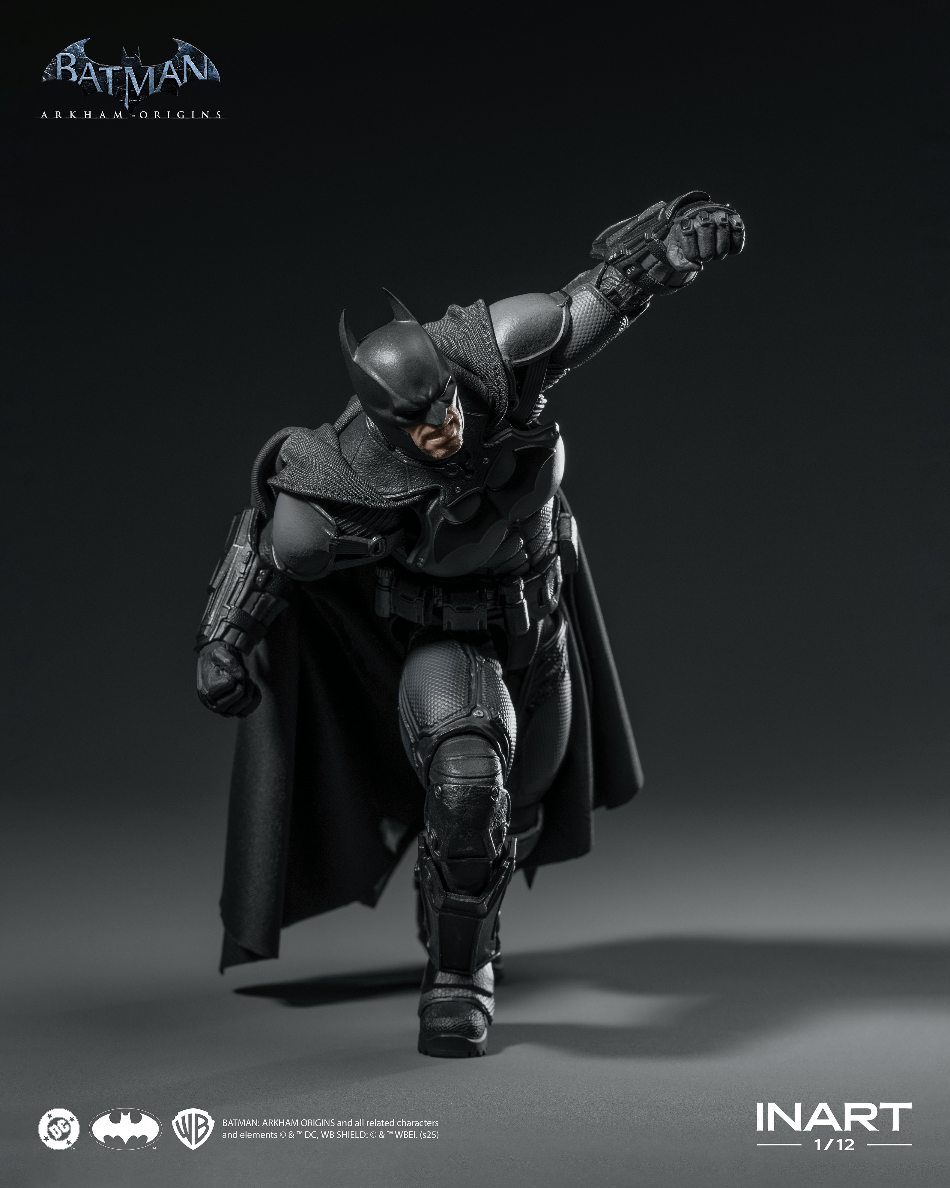 INART – Batman (Batman: Arkham Origins) 1/12 Action Figure (Pre-Order)
