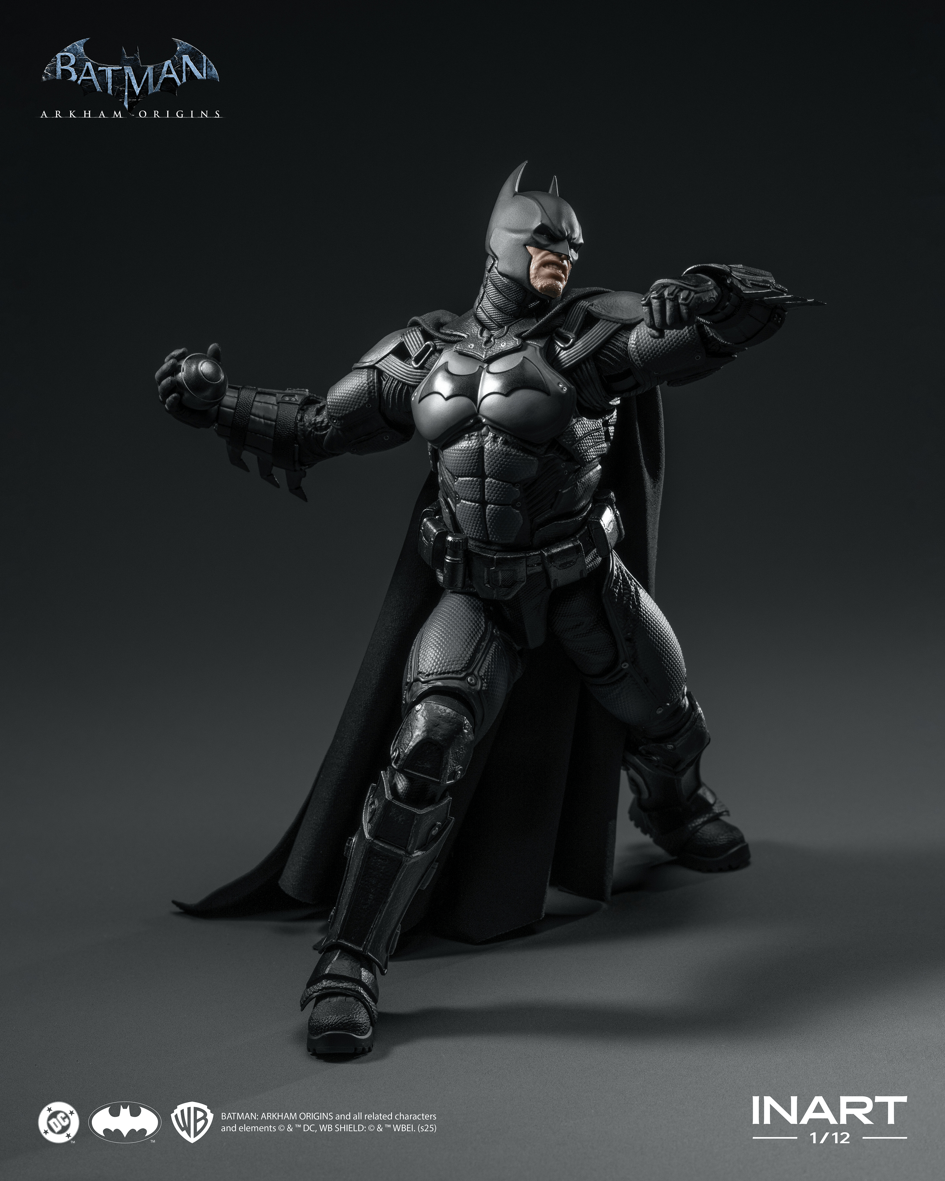 INART – Batman (Batman: Arkham Origins) 1/12 Action Figure (Pre-Order)