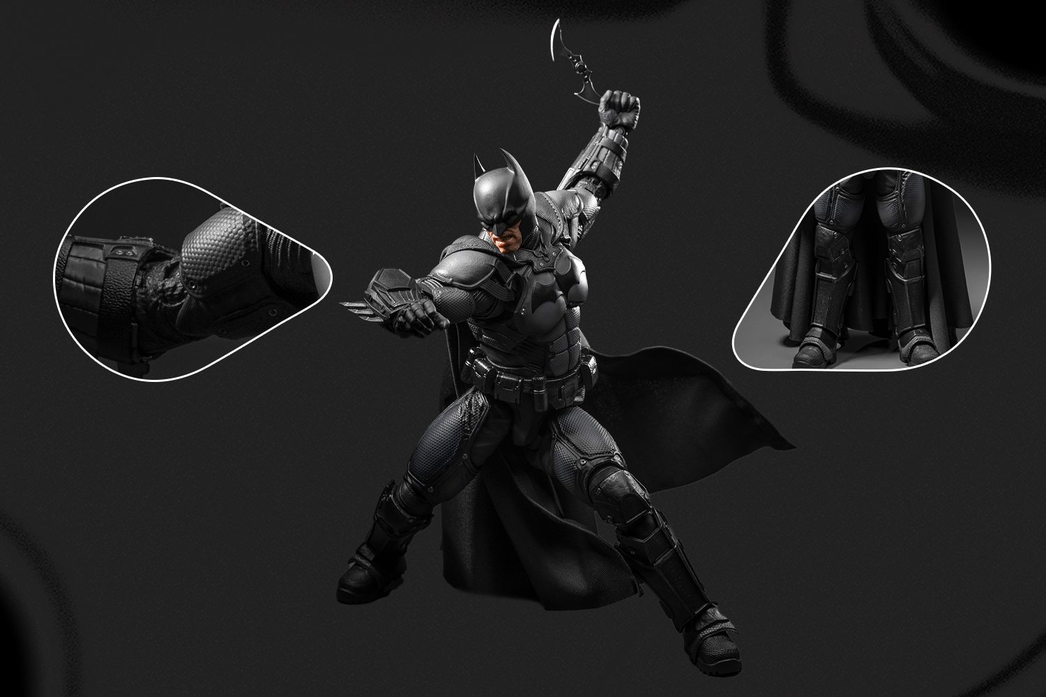 INART – Batman (Batman: Arkham Origins) 1/12 Action Figure (Pre-Order)