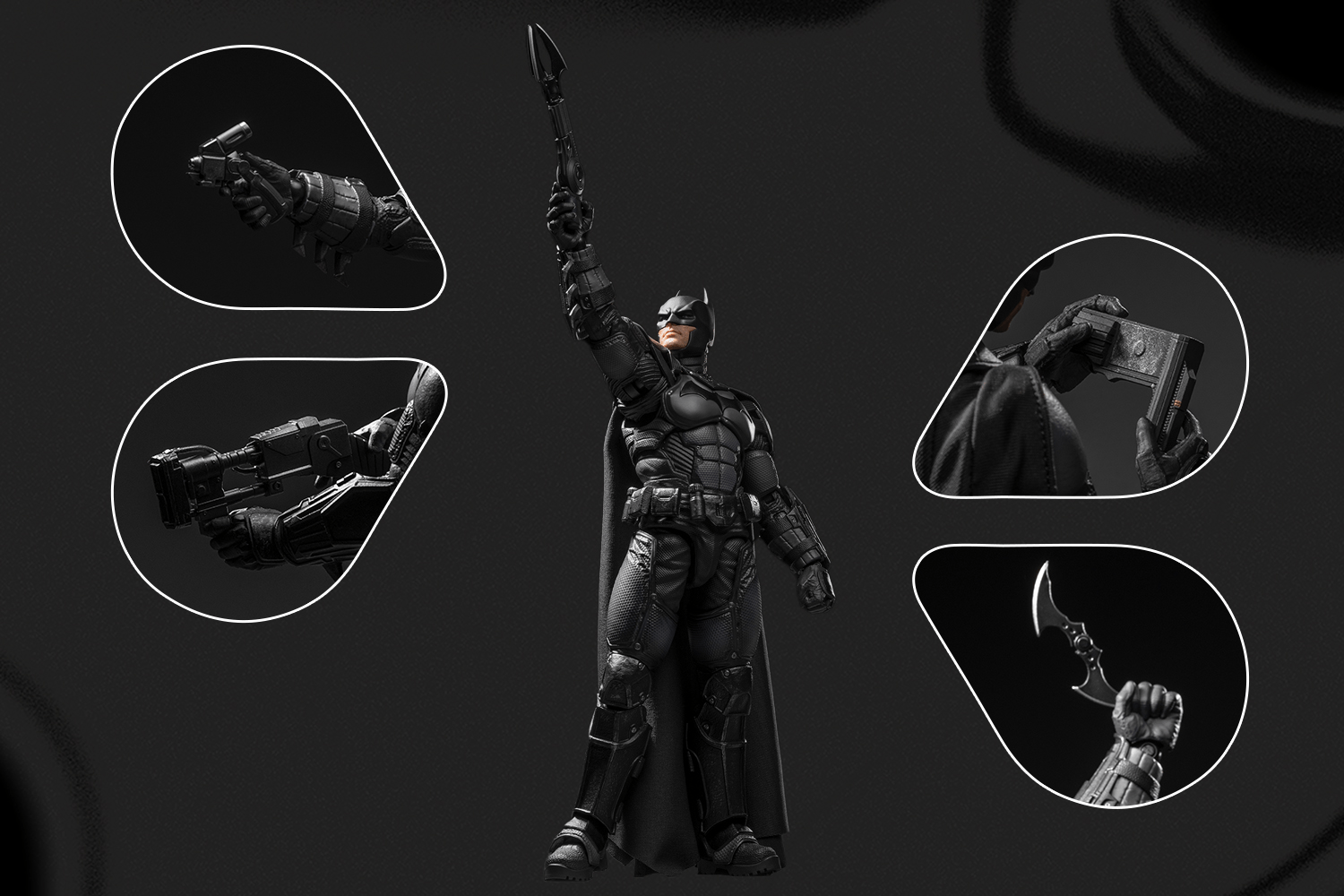 INART – Batman (Batman: Arkham Origins) 1/12 Action Figure (Pre-Order)