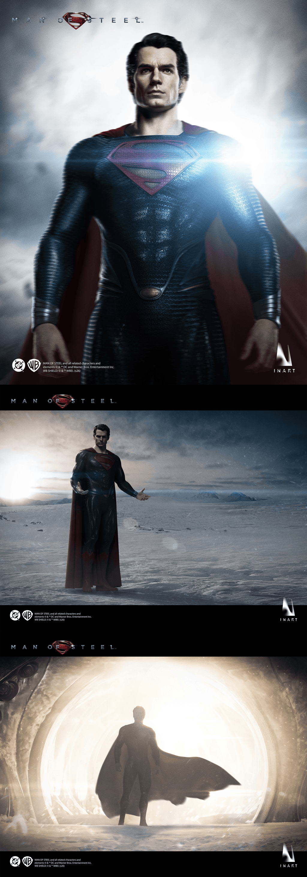 INART - Man of Steel - Superman 1/6 Collectible Figure (Pre-Order)