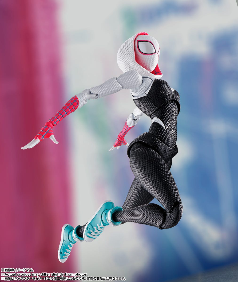 S.H.Figuarts-Spider-Gwen (SPIDER-MAN: ACROSS THE SPIDER-VERSE)-(Pre-Order)(Reissue)