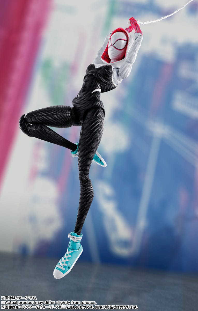 S.H.Figuarts-Spider-Gwen (SPIDER-MAN: ACROSS THE SPIDER-VERSE)-(Pre-Order)(Reissue)
