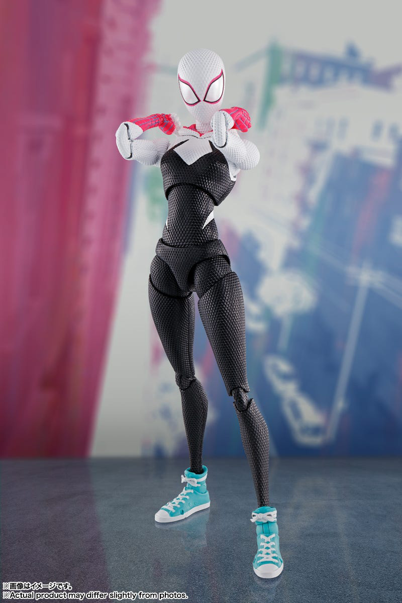 S.H.Figuarts-Spider-Gwen (SPIDER-MAN: ACROSS THE SPIDER-VERSE)-(Pre-Order)(Reissue)
