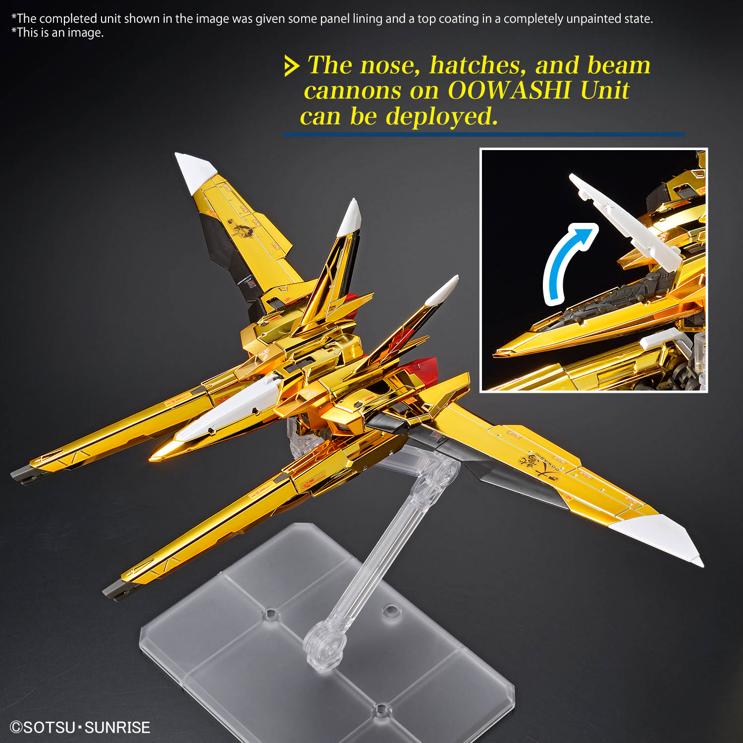 RG 1/144 AKATSUKI GUNDAM OOWASHI unit