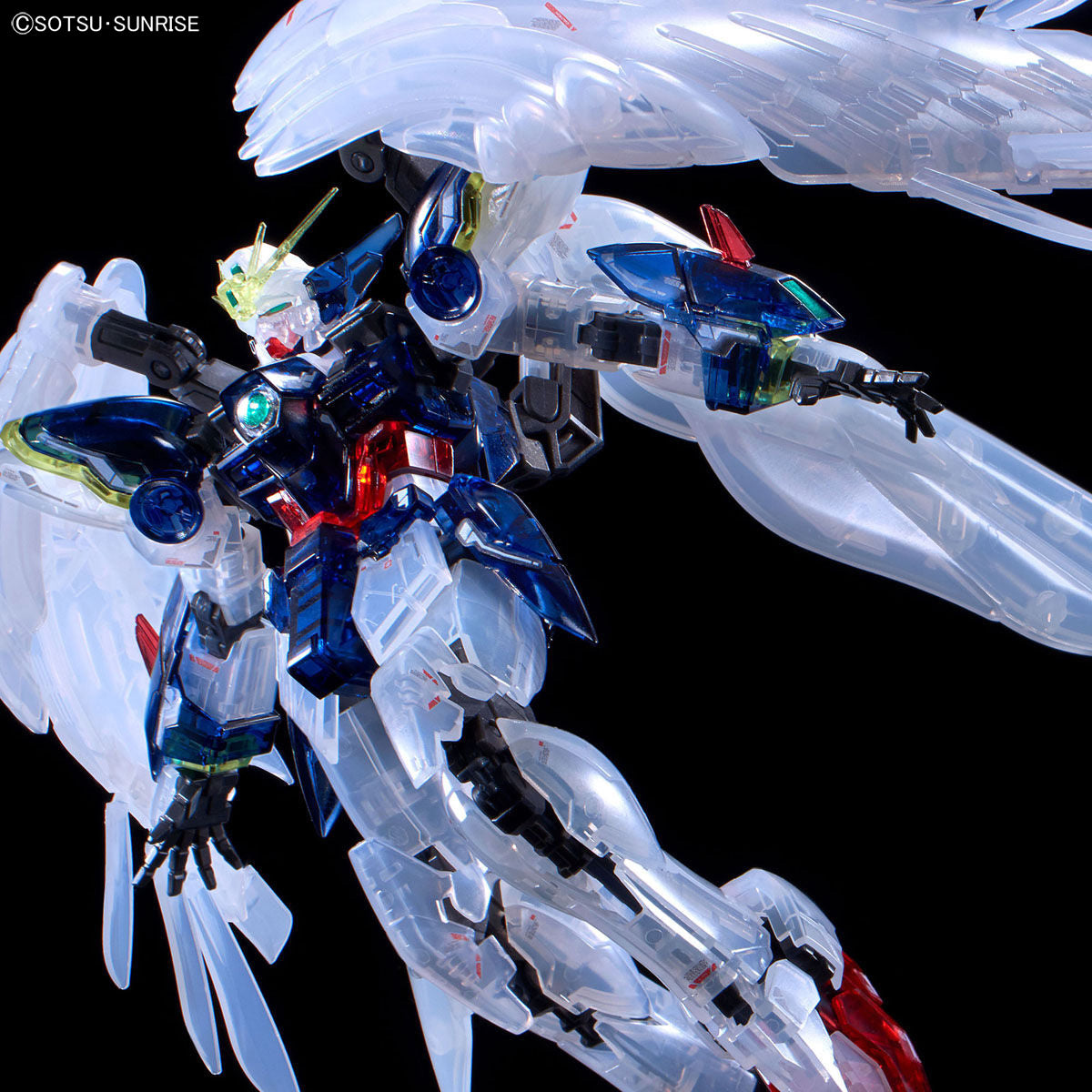 RG 1/144 THE GUNDAM BASE LIMITED WING GUNDAM ZERO EW [CLEAR COLOR]