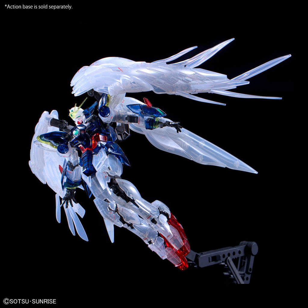 RG 1/144 THE GUNDAM BASE LIMITED WING GUNDAM ZERO EW [CLEAR COLOR]