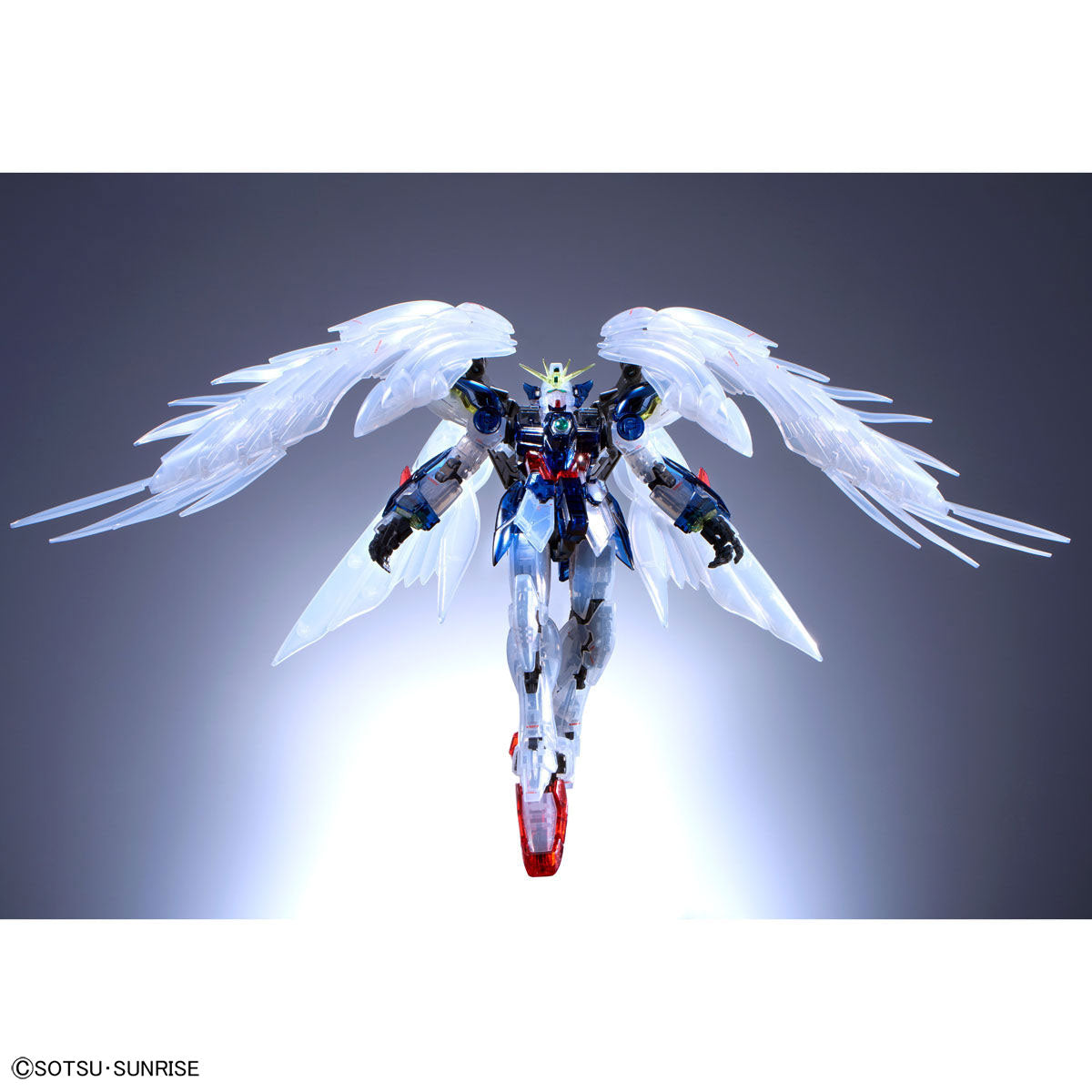 RG 1/144 THE GUNDAM BASE LIMITED WING GUNDAM ZERO EW [CLEAR COLOR]