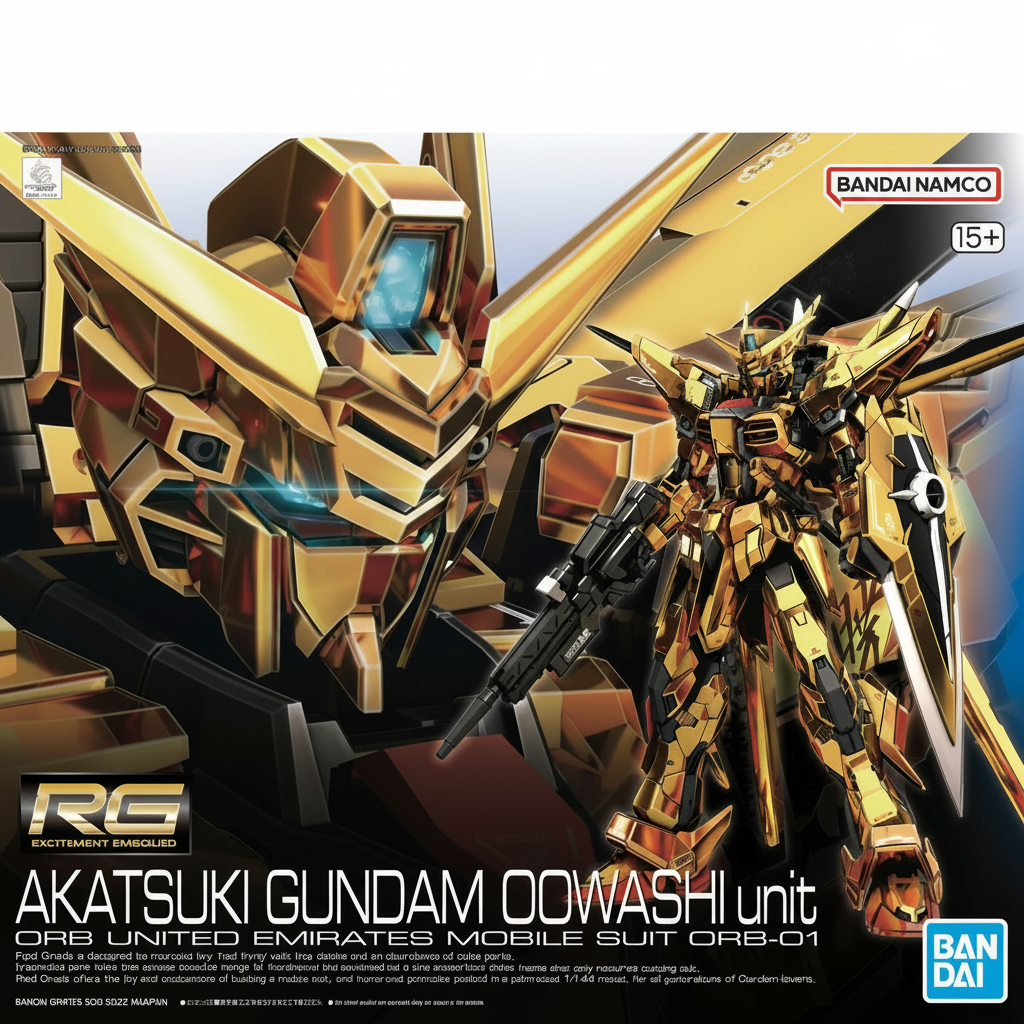 RG 1/144 AKATSUKI GUNDAM OOWASHI unit