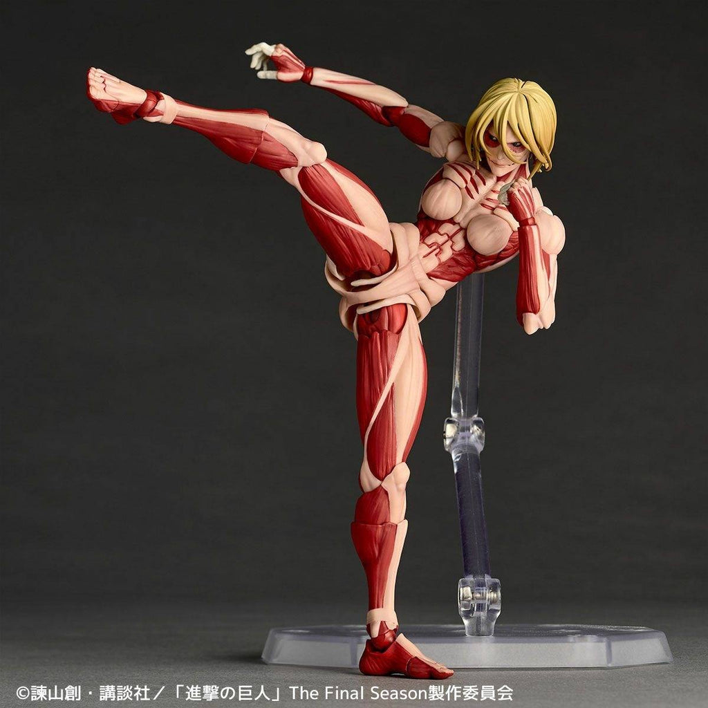 Amazing Yamaguchi / Revoltech: Attack on Titan - Female Titan ( With Bonus)