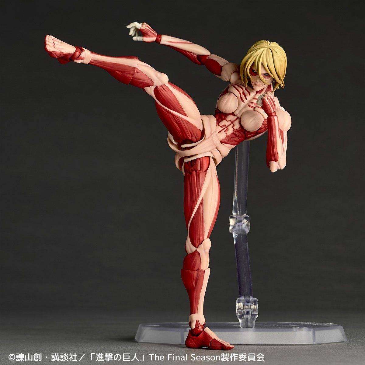 Amazing Yamaguchi / Revoltech: Attack on Titan - Female Titan ( With Bonus)