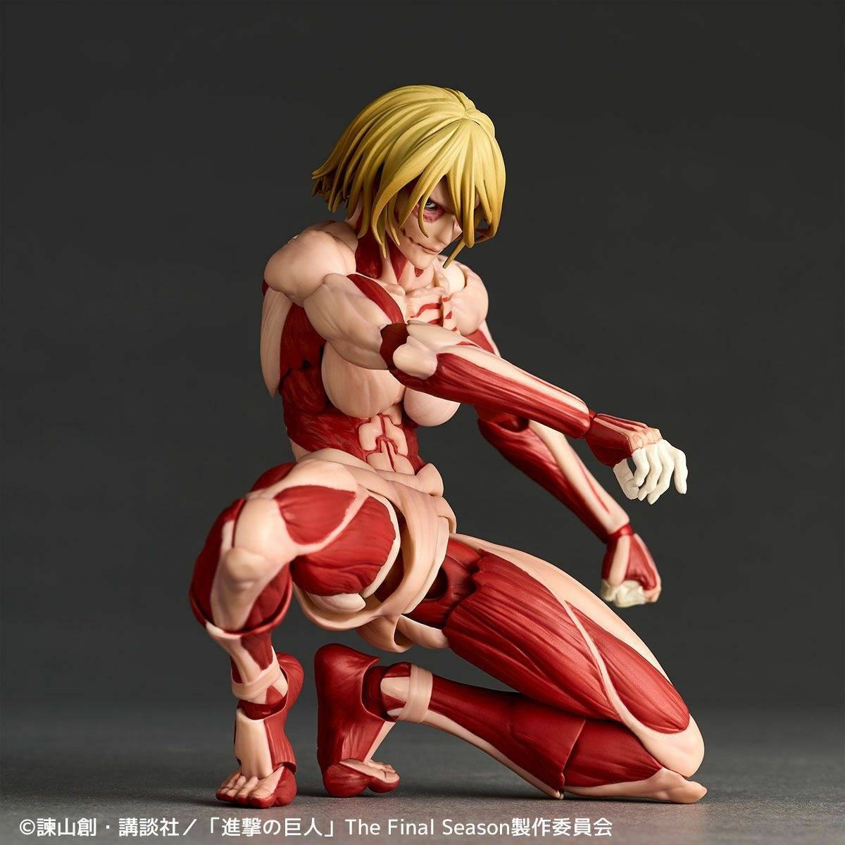 Amazing Yamaguchi / Revoltech: Attack on Titan - Female Titan ( With Bonus)