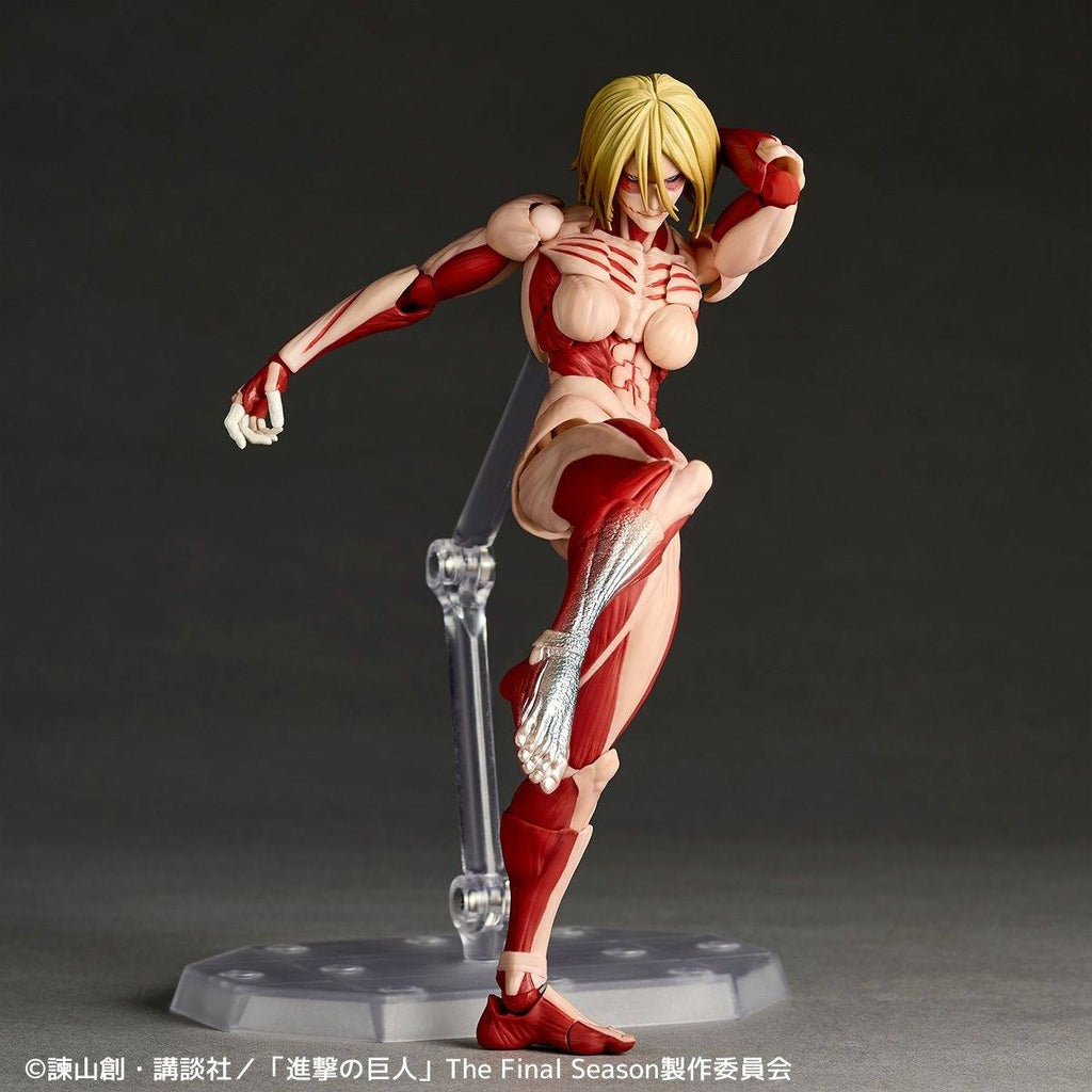 Amazing Yamaguchi / Revoltech: Attack on Titan - Female Titan ( With Bonus)