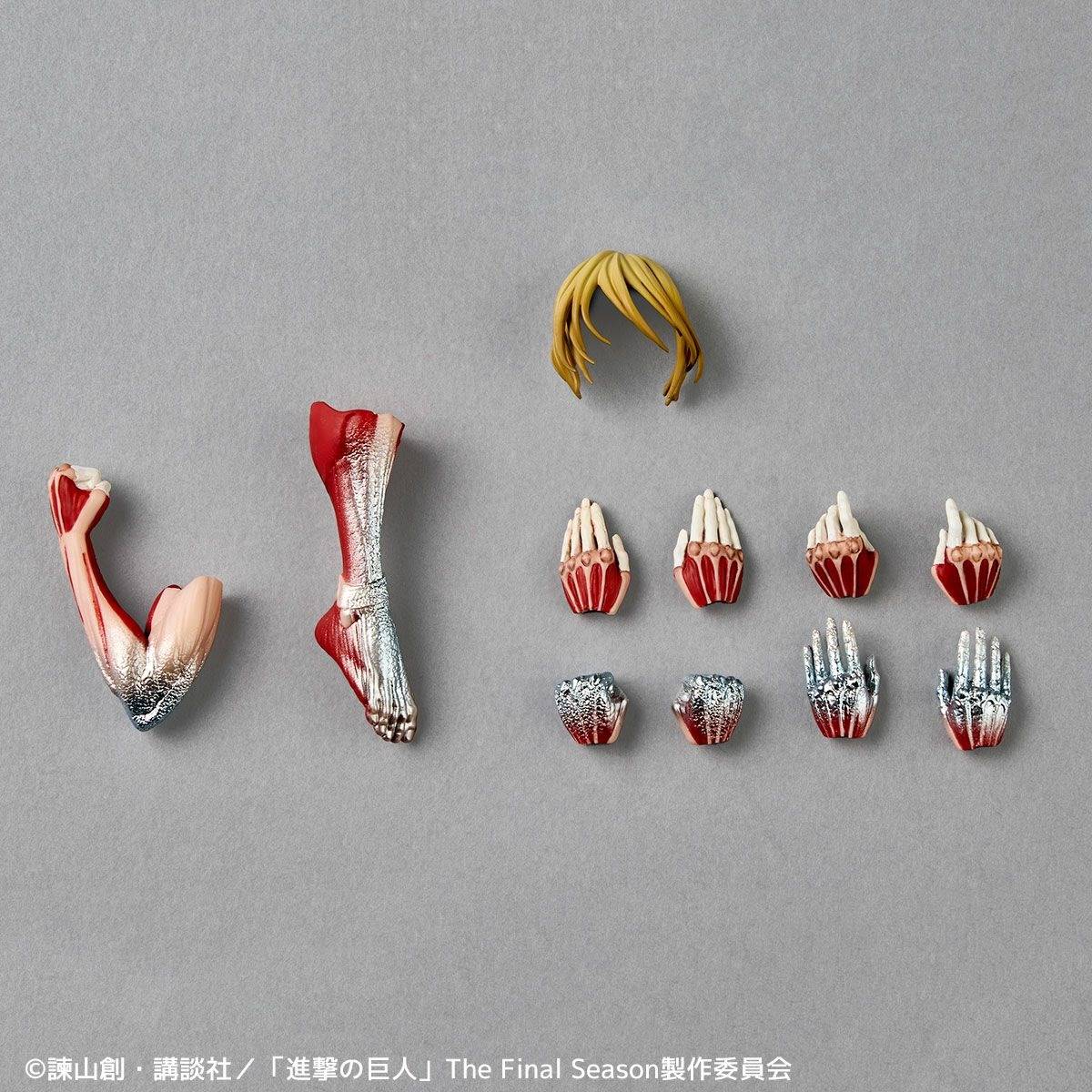 Amazing Yamaguchi / Revoltech: Attack on Titan - Female Titan ( With Bonus)