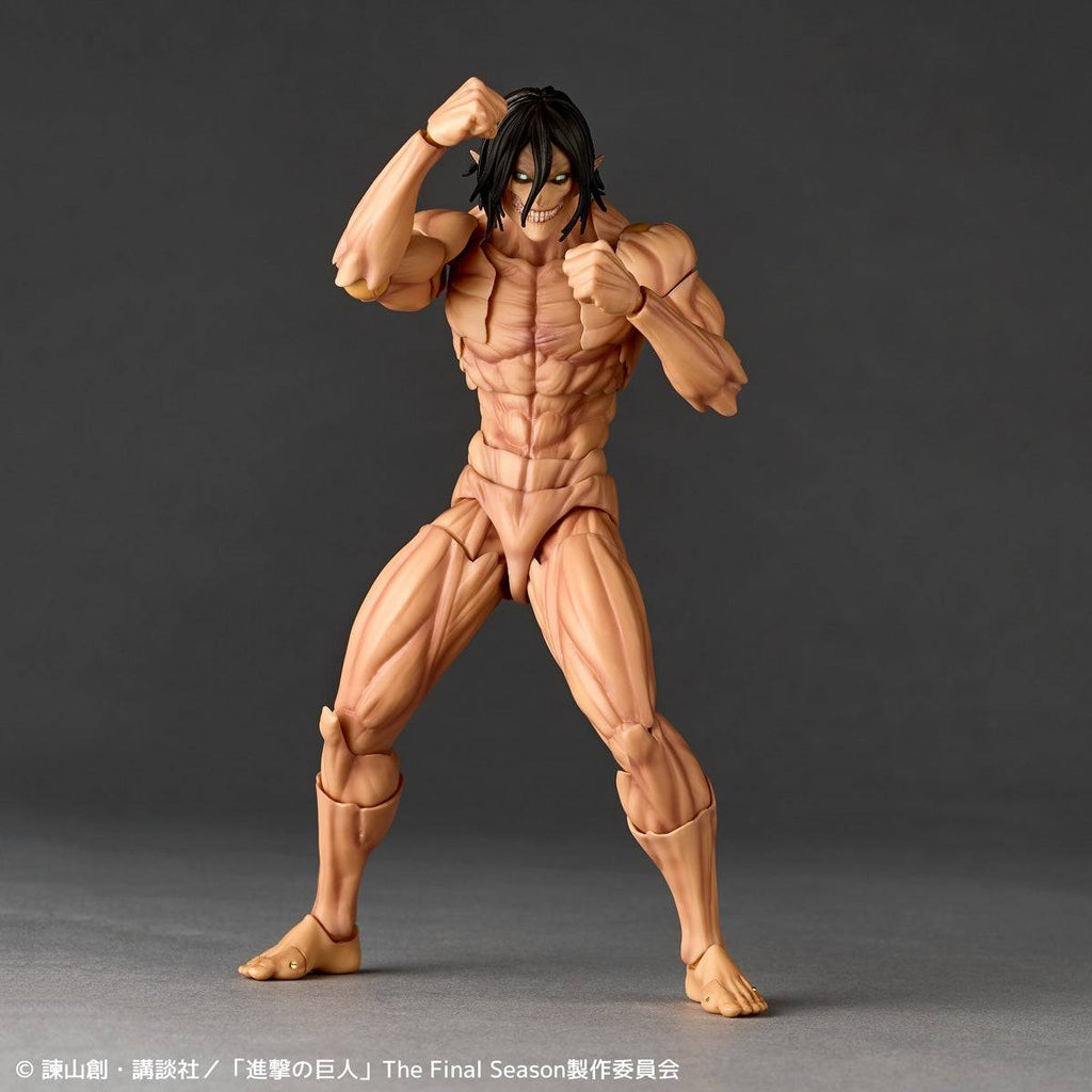 Amazing Yamaguchi / Revoltech:  Attack Titan (Eren Yeager) ( With Bonus)(Pre-Order)