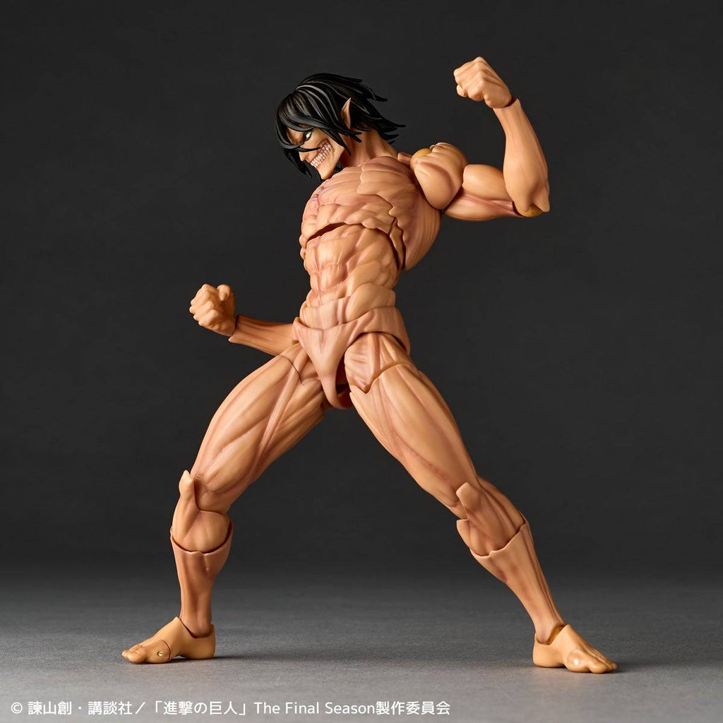 Amazing Yamaguchi / Revoltech:  Attack Titan (Eren Yeager) ( With Bonus)(Pre-Order)
