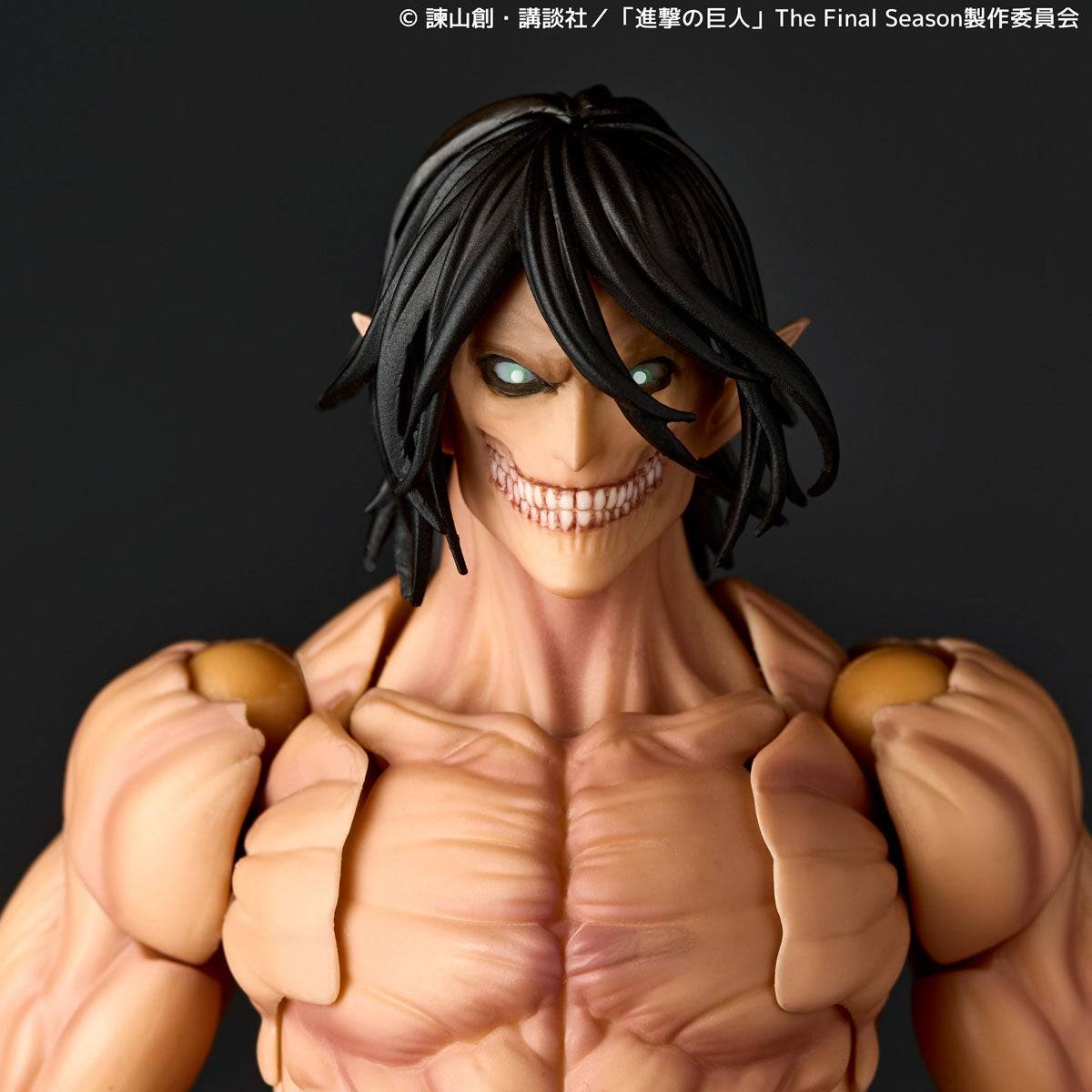 Amazing Yamaguchi / Revoltech:  Attack Titan (Eren Yeager) ( With Bonus)(Pre-Order)