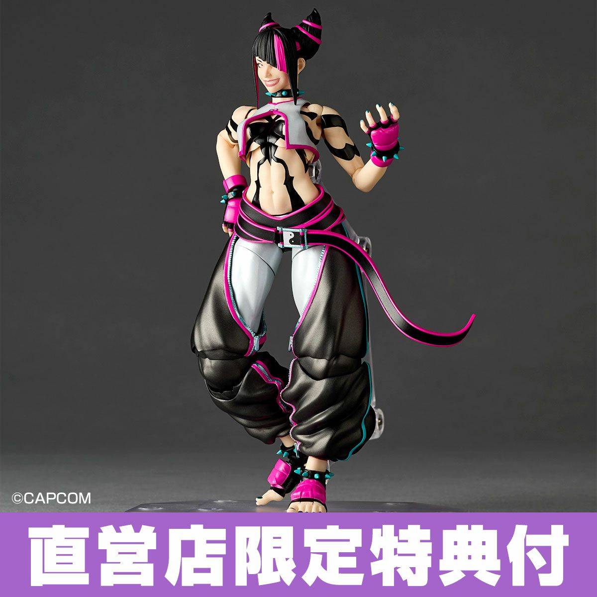 Amazing Yamaguchi/ Revoltech: Street Fighter 6 - Han Juri (With Bonus)(Pre-Order)