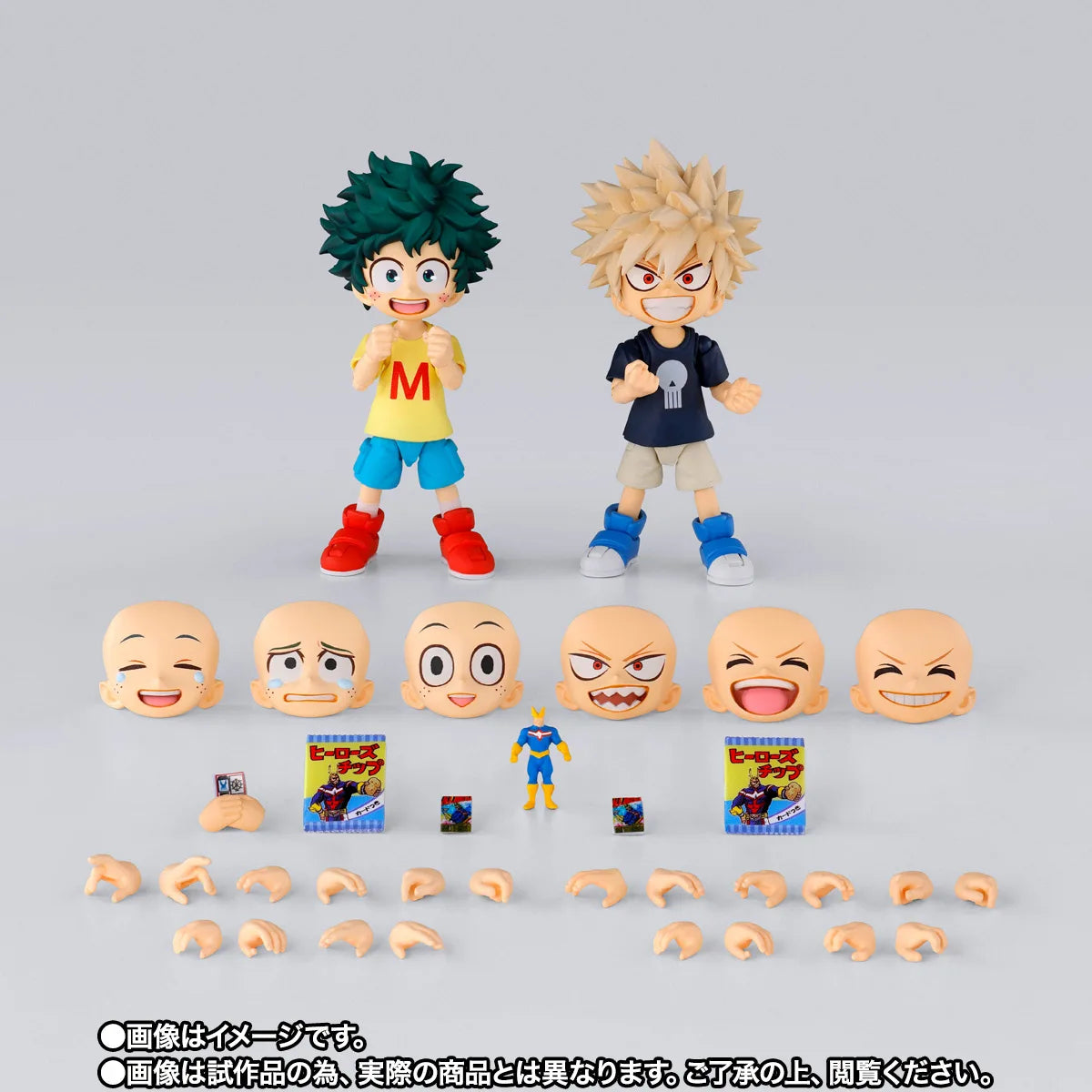 S.H.Figuarts -My Hero Academia-IZUKU MIDORIYA＆ KATSUKI BAKUGO-Childhood Set-(Pre-Order)