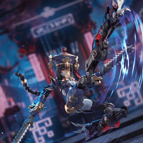 HeMoXian 1/12 Zombie Girl Jiulian Model Kit