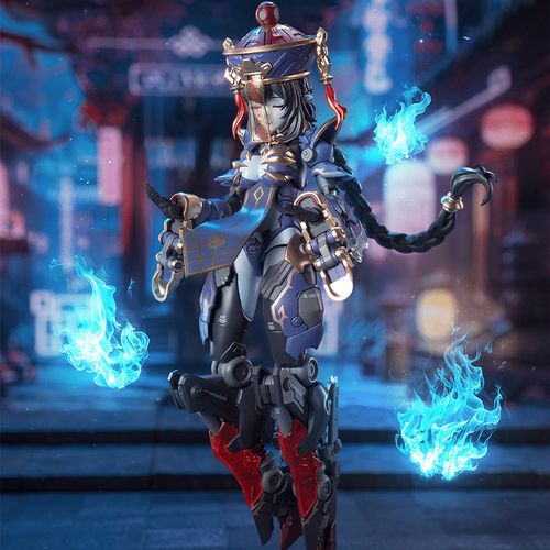 HeMoXian 1/12 Zombie Girl Jiulian Model Kit