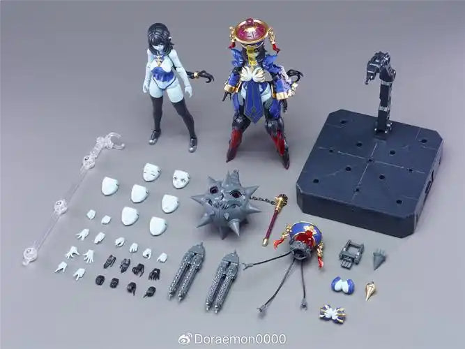 HeMoXian 1/12 Zombie Girl Jiulian Model Kit