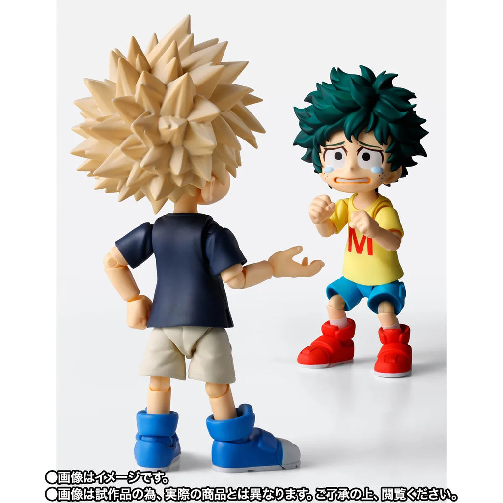 S.H.Figuarts -My Hero Academia-IZUKU MIDORIYA＆ KATSUKI BAKUGO-Childhood Set-(Pre-Order)