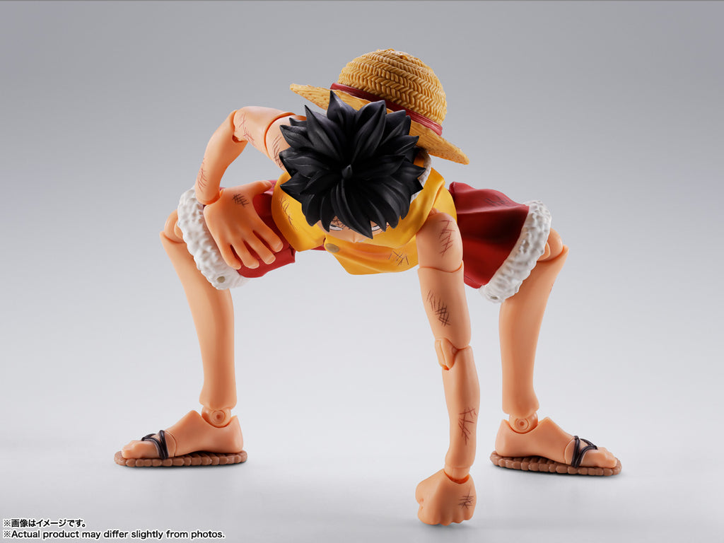 S.H.Figuarts -One Piece-MONKEY.D.LUFFY -MARINEFORD-