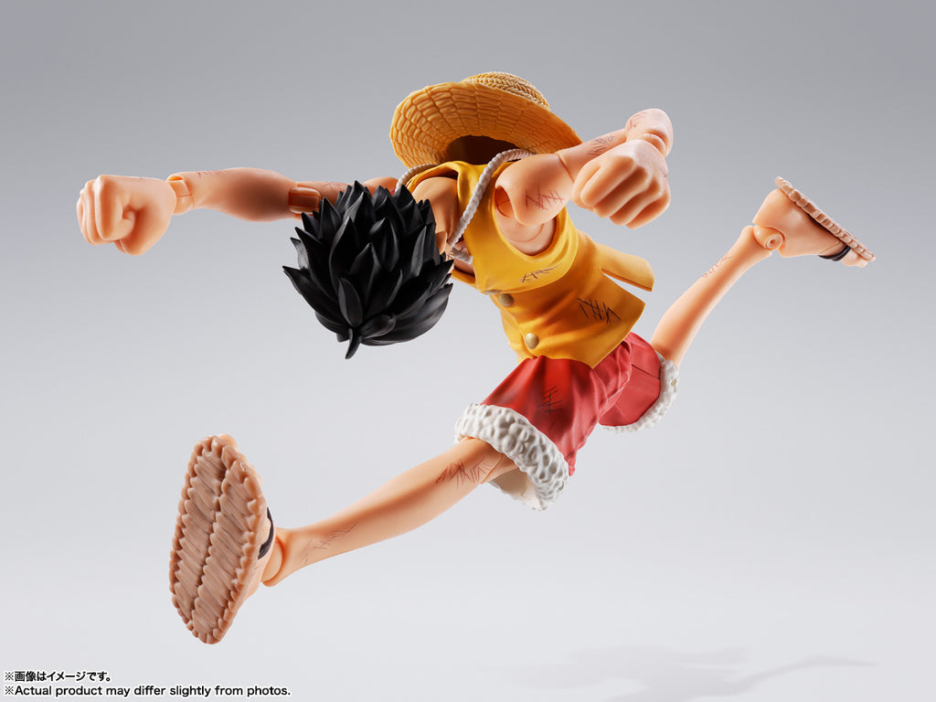 S.H.Figuarts -One Piece-MONKEY.D.LUFFY -MARINEFORD-
