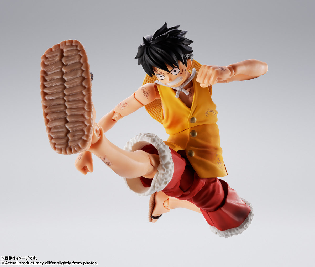 S.H.Figuarts -One Piece-MONKEY.D.LUFFY -MARINEFORD-