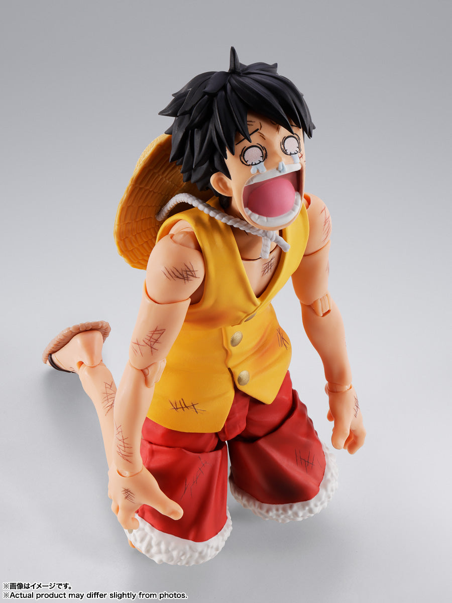 S.H.Figuarts -One Piece-MONKEY.D.LUFFY -MARINEFORD-