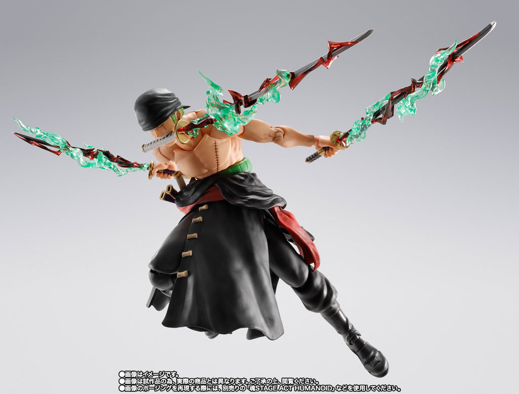 S.H.Figuarts RORONOA ZORO -THE KING OF HELL-(P.Bandai)(Pre-Order)