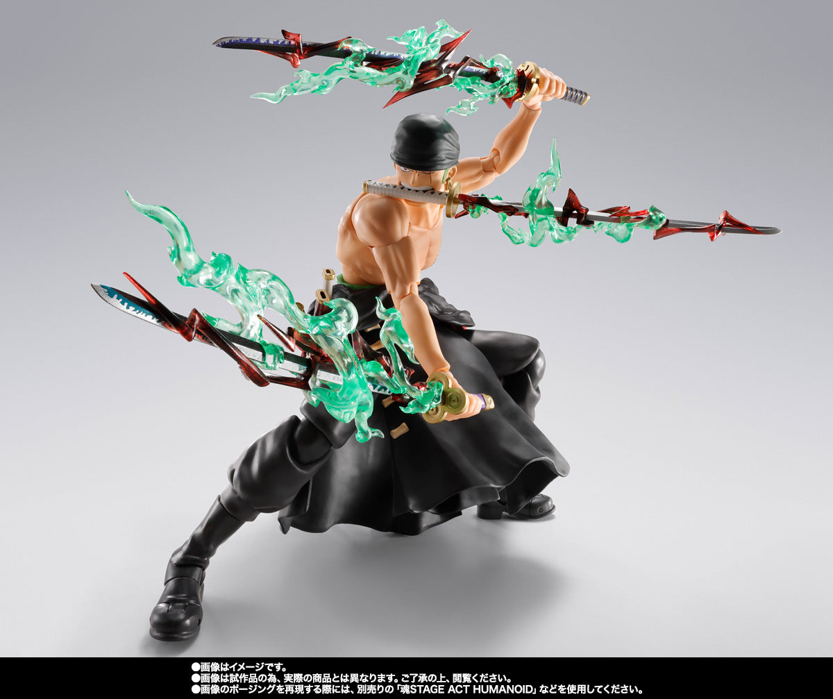 S.H.Figuarts RORONOA ZORO -THE KING OF HELL-(P.Bandai)(Pre-Order)