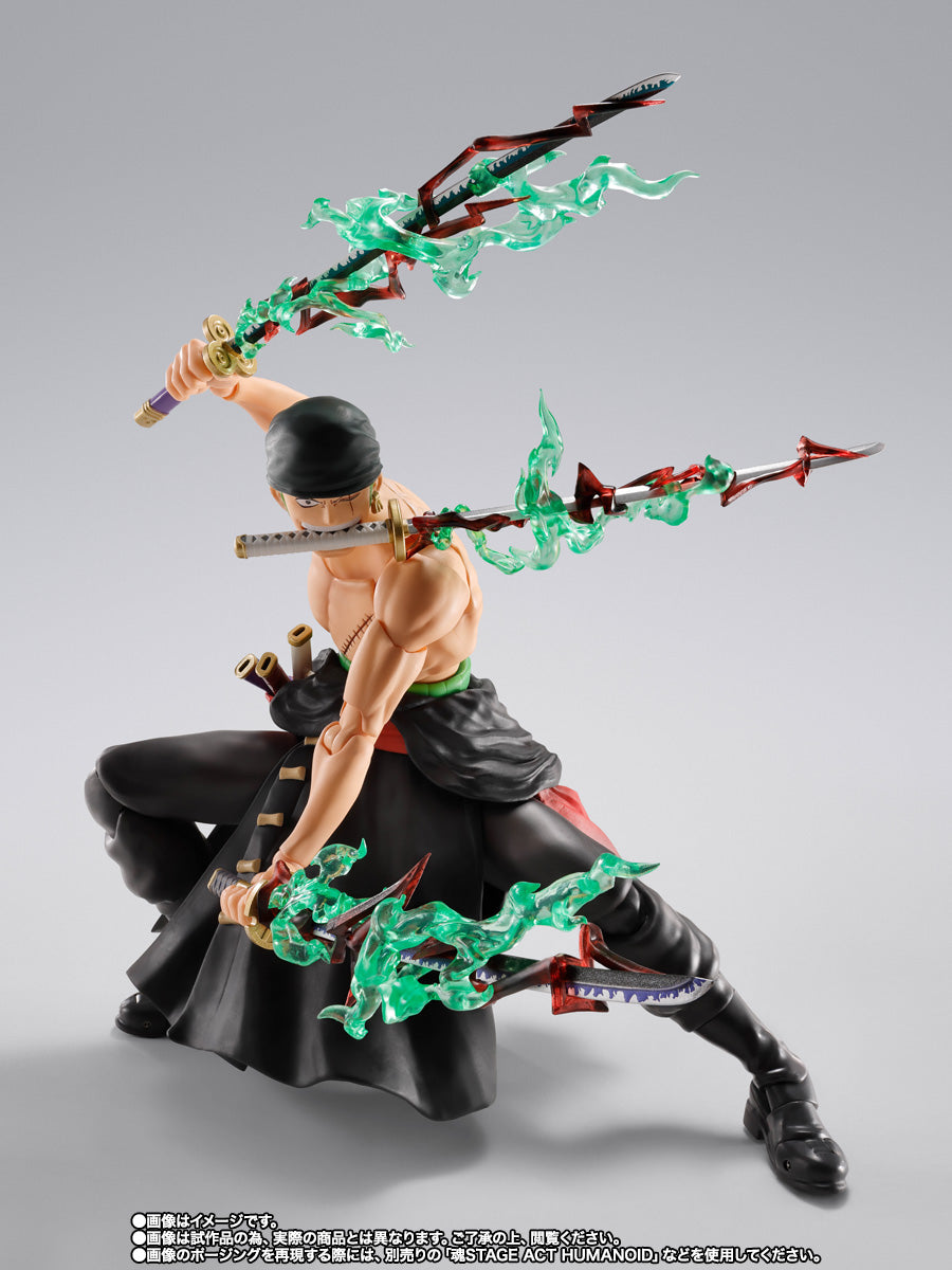 S.H.Figuarts RORONOA ZORO -THE KING OF HELL-(P.Bandai)(Pre-Order)