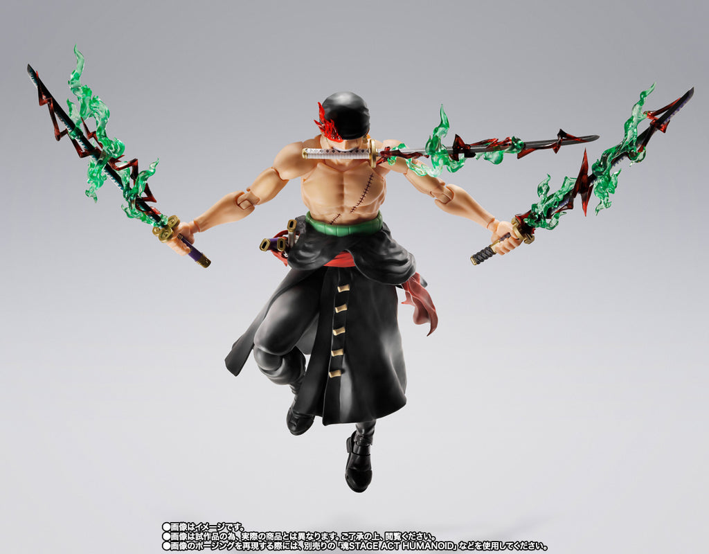 S.H.Figuarts RORONOA ZORO -THE KING OF HELL-(P.Bandai)(Pre-Order)