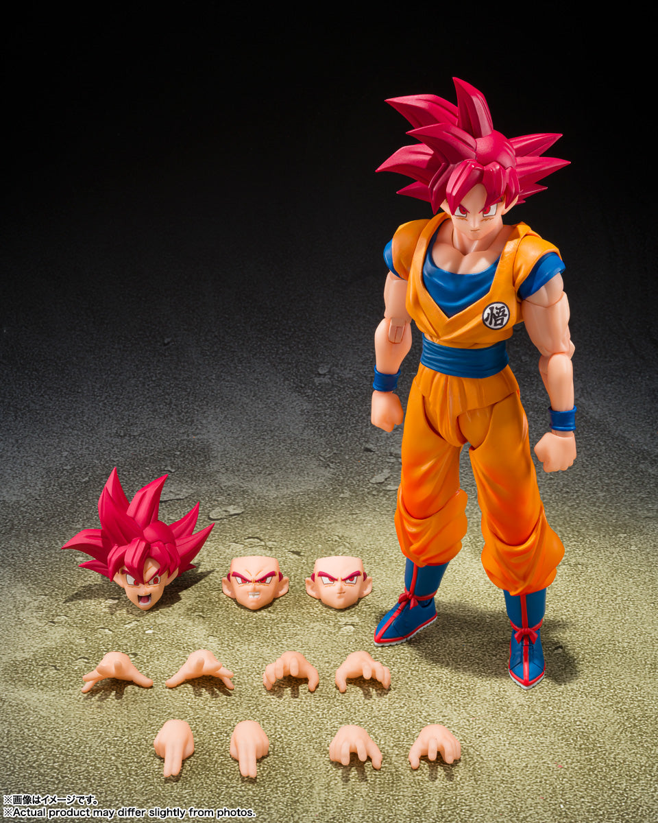 S.H.Figuarts SUPER SAIYAN GOD SON GOKU <GOD AURA>(Pre-Order)