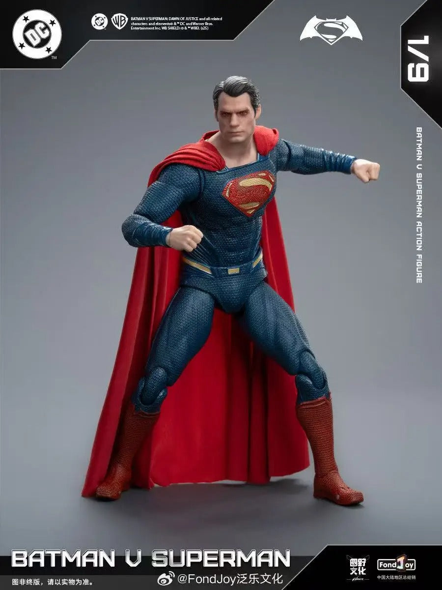 Fondjoy, BVS Set. Armored Batman vs Battle Damaged Superman , 1/9 Scale Action Figure